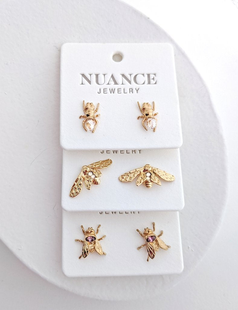 Nuance Bug Jewel Earrings