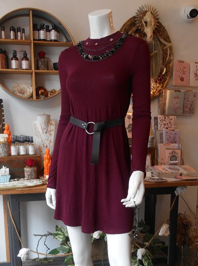 Maroon long sleeve sales outfit