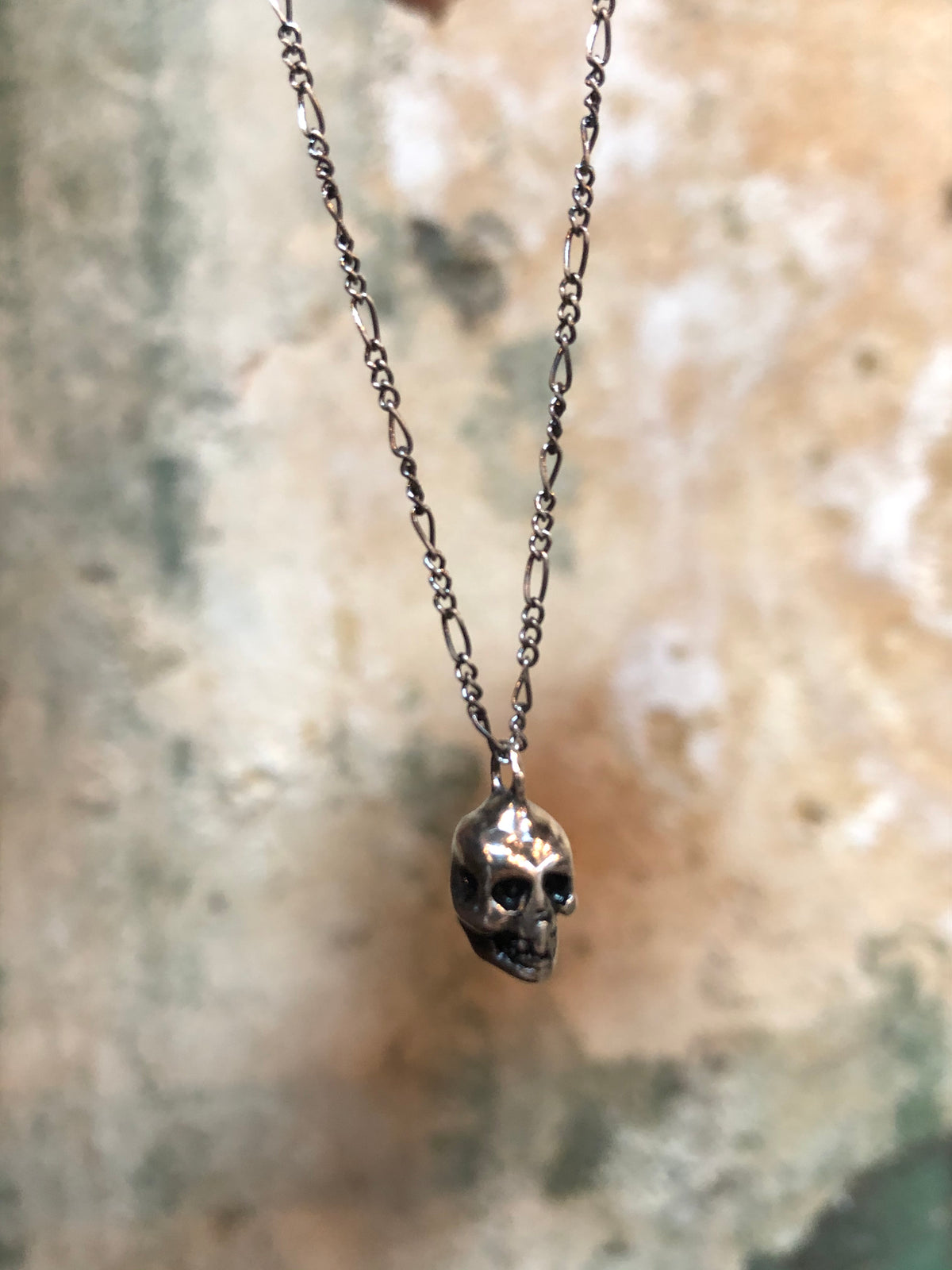 Hellhound Jewelry Silver Skull Necklace