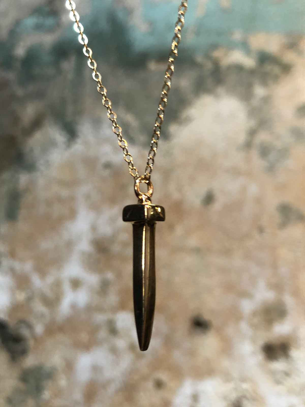 Hellhound Jewelry Lost Boy Charm Necklace Gold