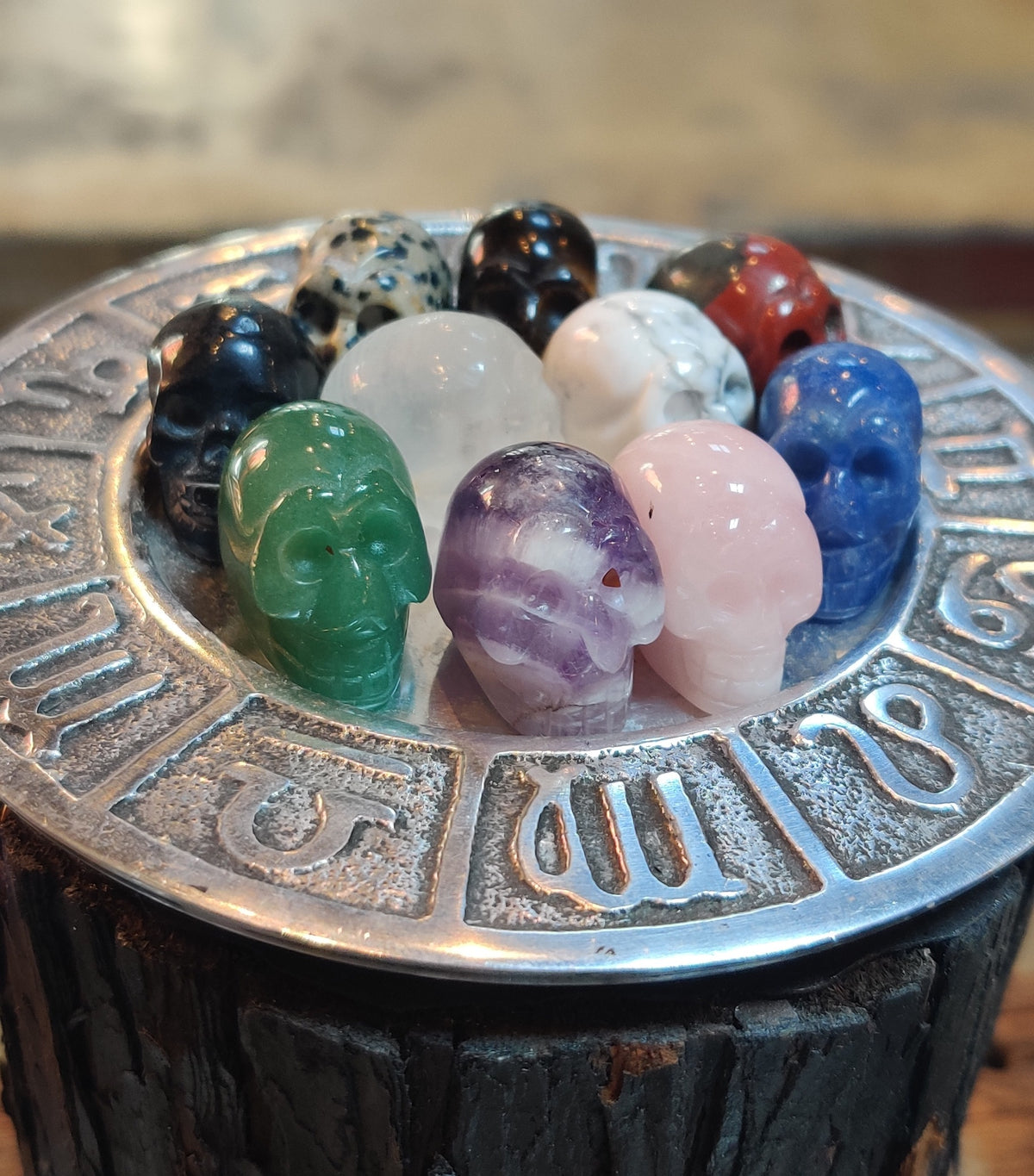 Witch's Way Craft Mini Crystal Skulls