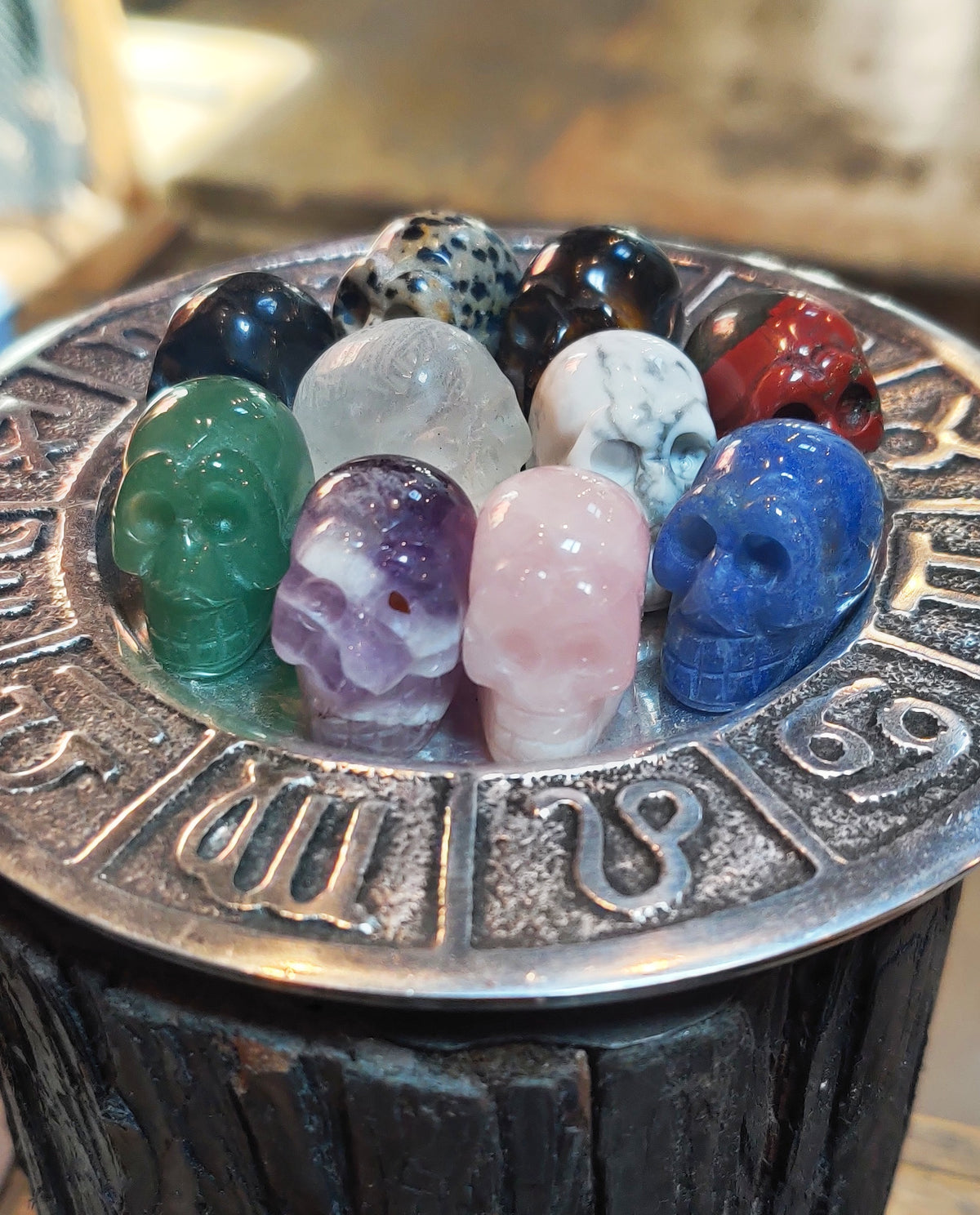 Witch's Way Craft Mini Crystal Skulls