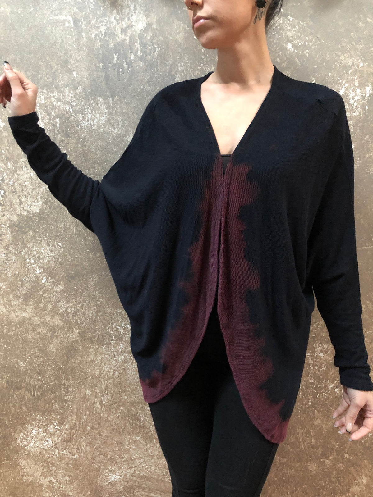 Bianca Rachele Dip Dye Cardigan