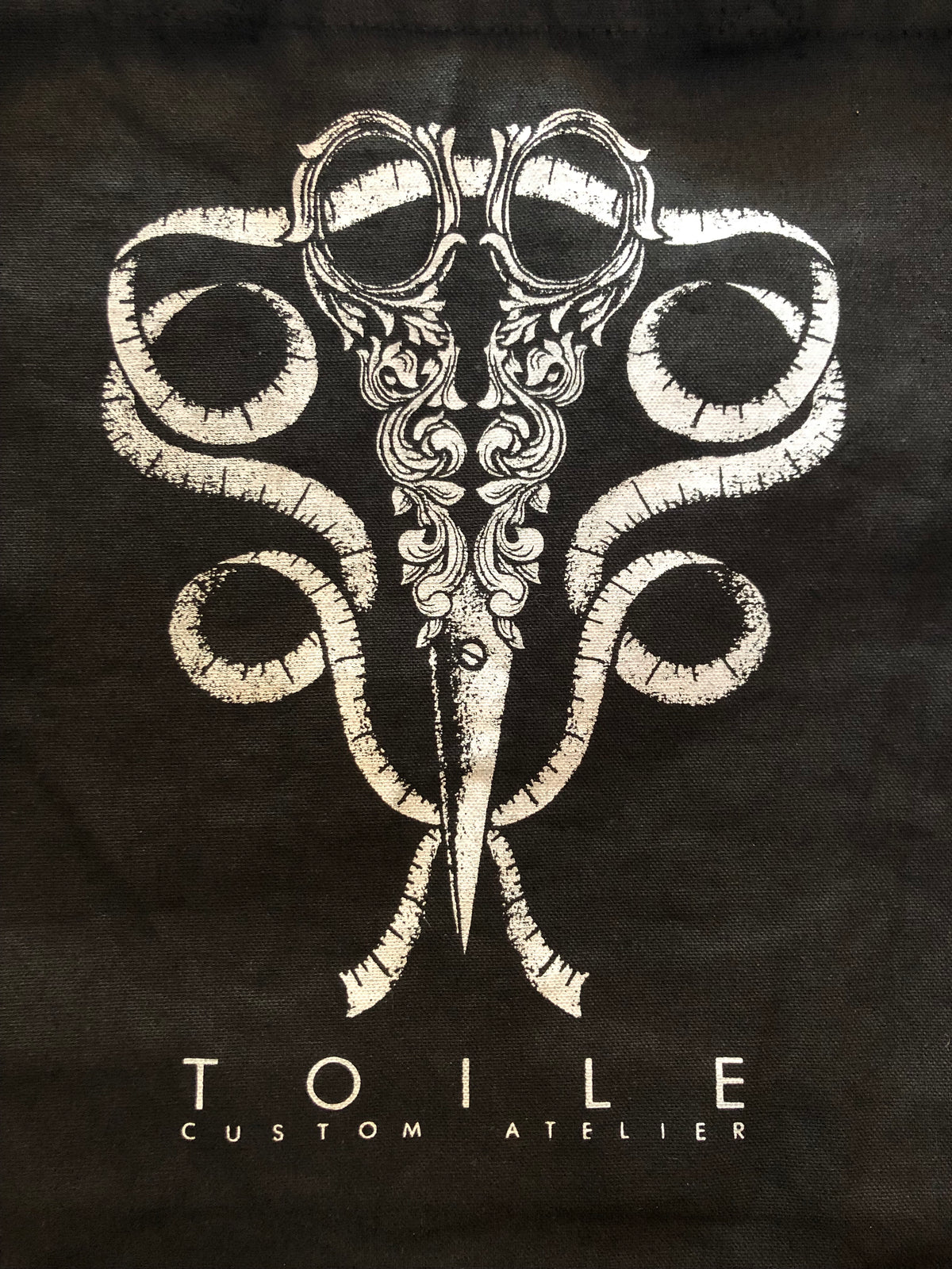 TOILE Tote Bag | BLACK |