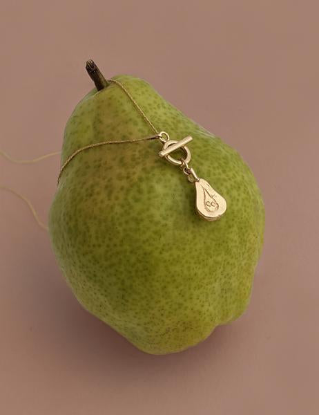 Nuance Pear Toggle Necklace