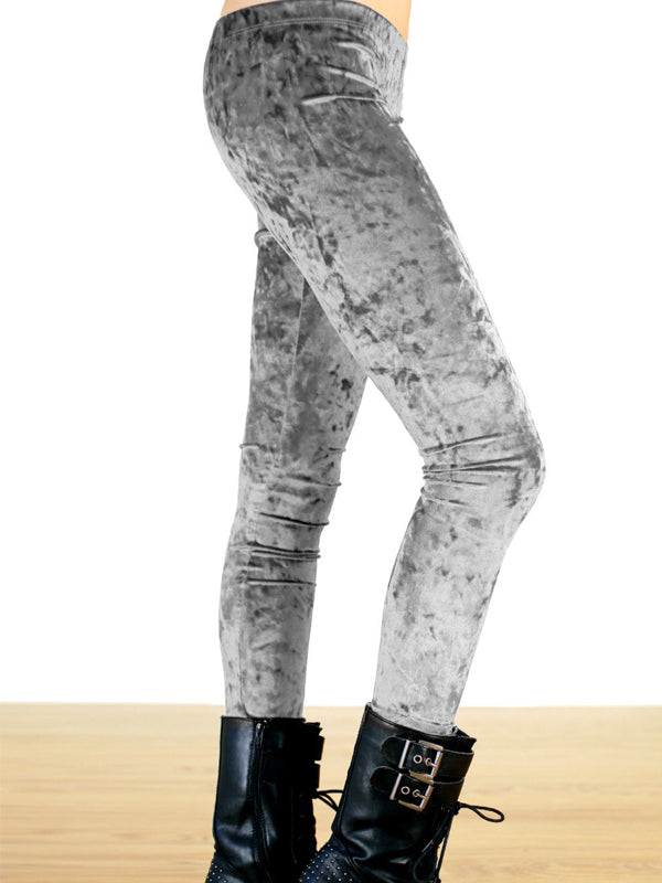 Buy V3E Women's & Girl's Winter Woollen Velvet Legging | Jegging with  Fleece Inside (Black & White) at Amazon.in