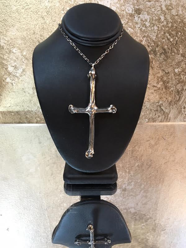 Hellhound Jewelry Unholy Cross Necklace